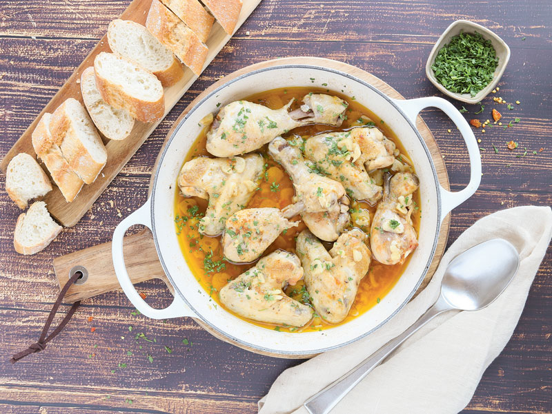 Hähnchen al Ajillo