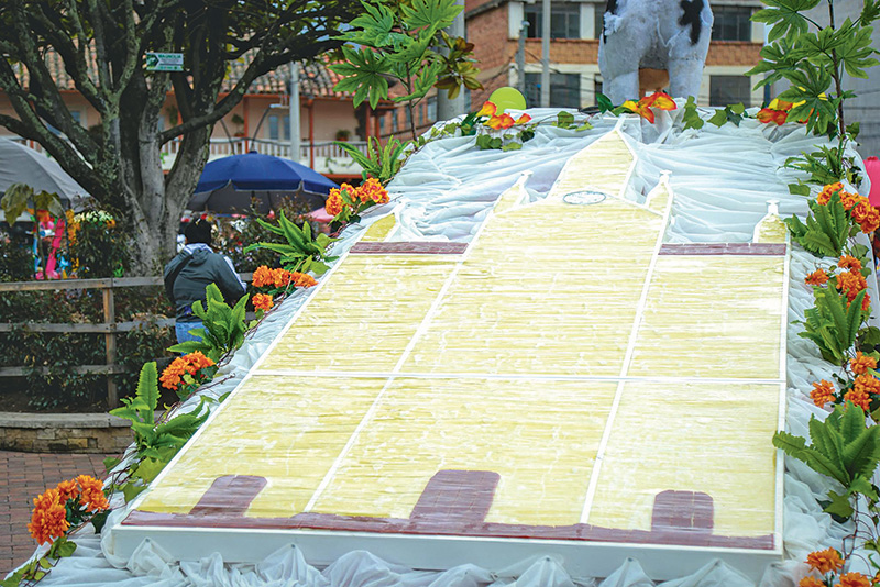 Ein Denkmal der Milchkuh