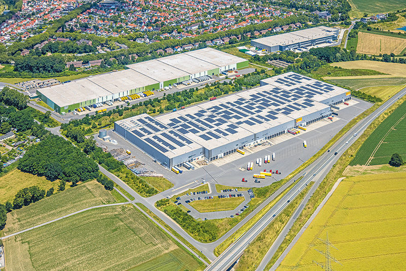 Großflächiges Logistikzentrum in Wölfersheim