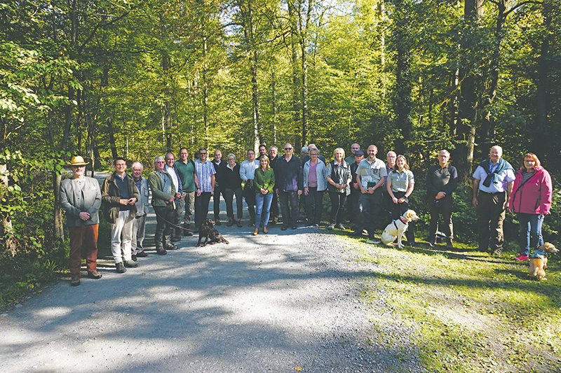 Waldbesitzer treffen sich in Grüningen